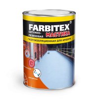 Мастика рез - битум для кровли 4кг FARBITEX